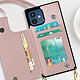Avis Avizar Coque Cordon iPhone 12 Mini Multifonction Avec Lanière - Rose Gold