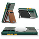 Avis Avizar Coque MagSafe pour Samsung S23 Ultra Hybride Fine Bords surélevés  Contour Vert Pâle