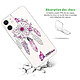 Avis Evetane Coque iPhone 12 mini silicone transparente Motif Carpe diem ultra resistant