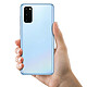 Clappio Cache Batterie pour Samsung Galaxy S20 Adhésif Intégré Bleu pas cher