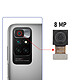 Avis Clappio Caméra Capteur Ultra Grand angle 8MP pour Xiaomi Redmi 10 Noir