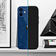 Avizar Coque Apple iPhone 12 / 12 Pro Magsafe Silicone semi-rigide Anti-traces - noir pas cher