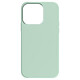 Moxie Coque pour iPhone 15 Pro Semi-rigide Intérieur Microfibre Vert Pâle - Coque Menthe bi-matière de la collection BeFluo, conçue par Moxie pour votre iPhone 15 Pro