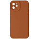 Avizar Coque pour iPhone 11 Silicone Mat Protection Caméra Marron Clair Couleurs éclatantes pour un style élégant qui ravive le design de votre smartphone