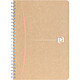 Avis OXFORD Touareg Cahier A5 Ligné 180 Pages Papier Recyclé Reliure Spirale Couverture Kraft