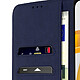 Acheter Avizar Housse pour Xiaomi Poco M4 Pro 4G Clapet Portefeuille Fonction Support Vidéo  bleu nuit