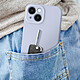 Avizar Coque Silicone pour iPhone 15 Caméra Protégée Doux au Toucher  Violet Lavande pas cher