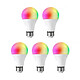 Woox - Pack de 5 Ampoule LED Smart Zigbee E27 RGB+CCT - R9077-5pack Woox - Pack de 5 Ampoule LED Smart Zigbee E27 RGB+CCT - R9077-5pack