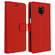 Avizar Housse Xiaomi Redmi Note 9S / 9 Pro / 9 Pro Max Étui Folio Porte carte - rouge - Préserve efficacement votre smartphone contre les chocs et les rayures du quotidien