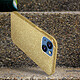 Avizar Coque iPhone 13 Mini Paillette Amovible Silicone Semi-rigide dorée pas cher
