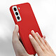 Acheter Avizar Coque Samsung Galaxy S22 Plus Silicone Semi-rigide Finition Soft-touch Rouge