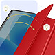 Avizar Housse pour Huawei MatePad 11.5 Clapet Trifold Support video / clavier Mise en Veille  Rouge pas cher