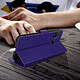 Acheter Avizar Housse Huawei P smart 2020 Étui Clapet Porte-carte Support Vidéo Vintage violet