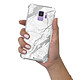 LaCoqueFrançaise Coque Samsung Galaxy S9 anti-choc souple angles renforcés transparente Motif Marbre gris pas cher