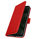 Avizar Etui folio Rouge Porte-Carte pour Samsung Galaxy J6 Plus Etui folio Rouge avec porte-carte Samsung Galaxy J6 Plus