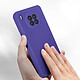 Acheter Avizar Coque Huawei Nova 8i et Honor 50 Lite Silicone Semirigide Soft-touch Fine Violet