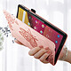 Acheter Avizar Étui pour Realme Pad Mini Motif Papillon Fleurs Rangement cartes Support vidéo  rose