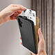 Acheter Avizar Étui pour Samsung Galaxy A13 5G et A04s Clapet Vertical Porte-carte Effet Cuir de Cheval  Noir