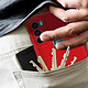 Avizar Coque pour Motorola Moto G71 5G Silicone Semi-rigide Finition Soft-touch Fine  rouge pas cher