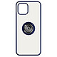 Avizar Coque pour Samsung Galaxy A03 Bi-matière Bague Métallique Support Vidéo  Bleu Coque de protection avec un anneau de maintien conçue spécialement pour votre Samsung Galaxy A03