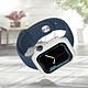 Acheter Avizar Coque Apple Watch Serie 7 (41mm) Rigide Finition Soft-touch Enkay blanc