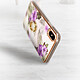 Acheter Avizar Coque iPhone XS Max Bi-matière avec Bague de Maintien Motif Fleurs Violet