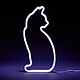Avis Lampe neon silhouette chat