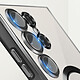 Acheter Avizar Coque MagSafe pour Samsung S23 Ultra silicone protection caméra Transparent / Noir