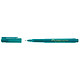 FABER-CASTELL Stylo feutre Fineliner Broadpen pointe large turquoise x 10 Crayon feutre