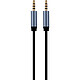 BigBen Connected Câble audio Jack 3,5mm vers Jack 3,5mm 1,5m Noir