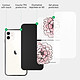 Acheter LaCoqueFrançaise Coque iPhone 12 Mini Coque Soft Touch Glossy Rose Pivoine Design