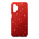 Avizar Coque pour Samsung Galaxy A13 4G Paillette Feuille Amovible Silicone Semi-rigide  rouge Coque à paillettes spécialement conçue pour votre Samsung Galaxy A13 4G
