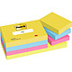 POST-IT Bloc-note adhésif, 51 x 38 mm, Energetic Collection Notes repositionnable