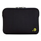 be.ez LA robe compatible Macbook 12 Black Addicted Lemon Housse de protection à mémoire de forme pour MacBook 12"