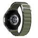Avizar Bracelet pour Galaxy Watch 5 / 5 Pro / 4 Nylon Ajustable Boucle alpine  vert foncé Un bracelet conçu exclusivement pour Samsung Galaxy Watch 5 / 5 Pro / 4