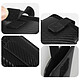 Acheter Forcell Housse Ceinture Smartphone Effet Carbone Languette Pull-Up Taille L Noir (SLIM-POKAR-T12)