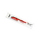 UNI-BALL Recharge pour Roller UM153 encre gel Signo Broad UMR10 Pointe Large 1mm Rouge x 12 Recharge pour stylo bille