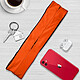 Avizar Ceinture de Sport Smartphone Extensible taille L (80 cm) orange pas cher
