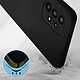 Avis Avizar Coque Samsung Galaxy A52 et A52s Silicone Semi-rigide Soft Touch Fine Noir