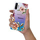 LaCoqueFrançaise Coque Samsung Galaxy Note 10 Plus 360 intégrale transparente Motif Amour en fleurs Tendance pas cher
