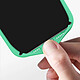 Avizar Coque pour iPhone 15 Plus Silicone Semi-rigide Finition Douce au Toucher Fine  Vert pas cher
