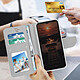 Acheter Avizar Etui universel pour Smartphone 152 x 76 x 10 mm avec Porte-cartes  Fancy Style argent