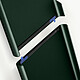 Avizar Coque Samsung Z Flip 3 Rigide avec Bande Antidérapante Vert pas cher
