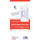 ELVE Manifold Bulletin de Salaire 310x150 mm Nouveau Tracé 50 Dupli Autocopiant Formulaire