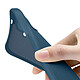 Avizar Coque pour Samsung Galaxy S24 Soft Touch Mat Silicone Flexible Bleu Nuit pas cher