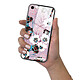 LaCoqueFrançaise Coque iPhone 7/8/ iPhone SE 2020/ 2022 Coque Soft Touch Glossy Fleurs parme Design pas cher