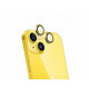 Force Glass Protecteur de caméra pour iPhone 15/15 Plus/14/14 Plus Original Ultra-résistant Dorée Protection sur-mesure de votre objectif : découpes ajustées parfaitement adaptées pour protéger efficacement l'objectif caméra au dos de votre appareil mobile.