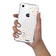 Evetane Coque iPhone 7/8/ iPhone SE 2020 anti-choc souple angles renforcés transparente Motif Marguerite pas cher