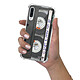 Evetane Coque Samsung Galaxy A70 anti-choc souple angles renforcés transparente Motif Cassette pas cher
