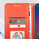 Avis Avizar Étui pour Samsung Galaxy A34 5G Portefeuille Multi-compartiments Support Vidéo  Rouge